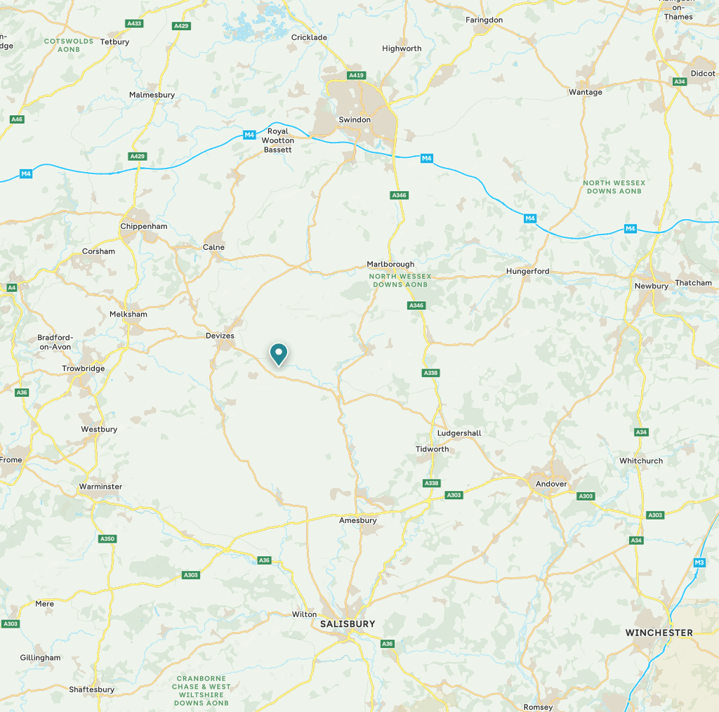 Map of Wiltshire